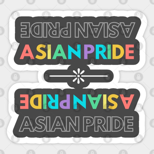 Asian Pride Sticker by e s p y